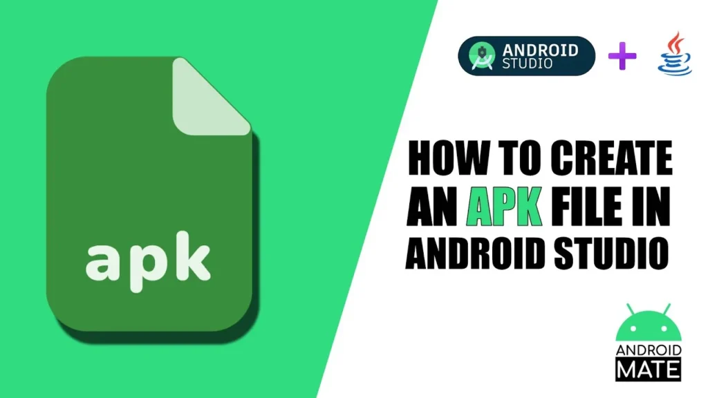 How to Create APK Files from Android Studio