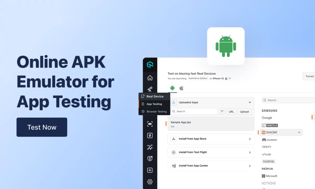 How to Test APK Files on an Emulator